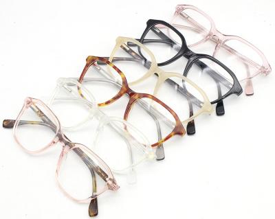 China 2021 New Quality Fashion Custom Classic Glass Acetate Glasses Eye Glasses Optical Frame for sale