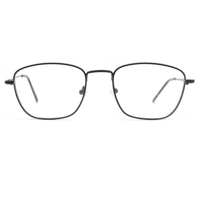 China Classic Vintage Eyewear Gold Glasses Metal Frames Eyewear For Men for sale