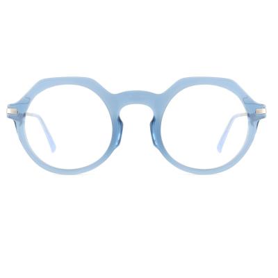 China Popular Custom Vintage Eyewear Monocle Acetate Glasses Frames For Women for sale