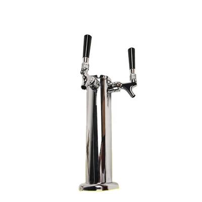 China TWELVETAP Stocked Classic Tower Faucet Chrome 1 Way Tower Draft Beer Dispensing Tower for sale