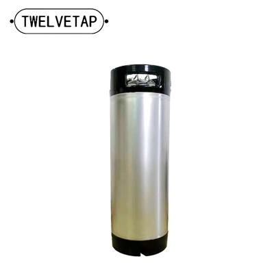 China TWELVETAP 10L/20L Beer Keg Corny Keg 304 Stainless Steel Coke Keg Soda Keg Handle Bucket Ball Rubber Lock Cornelius Style for sale