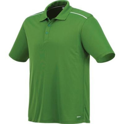 China Albula Mens Customized Parride Textured Knit Performance Polo Shirt for sale