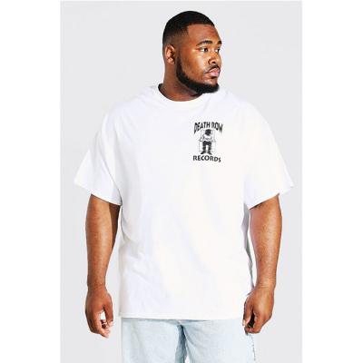 China Breathable Plus Death Row Records License T-Shirt for sale