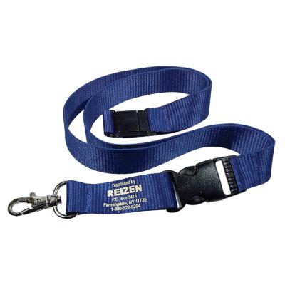 China Health care institutes wholesale polyester sublimation printing lanyard for promotion with metal hook and plastic buckle for sale