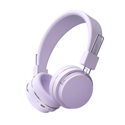 China BH21 Headband Girls Boys RGB Foldable Led Lightweight Wireless Headset Kids Lace Up Cute Kids Earbuds Wireless Bluetooth Earphone With MIC for sale