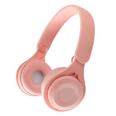 China Hot Selling Headband Xmas Gift Macaron Series Noises Kids Headphones Bluetooth Earphones Headphones Audifonos Good With MIC for sale