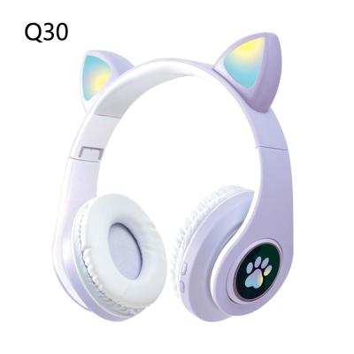 China Headband Amazon Top Selling Customized Sports Cat Ear Bluetooth Wireless Headphones Bluetooth Headphone audifonos auriculares headphones for sale