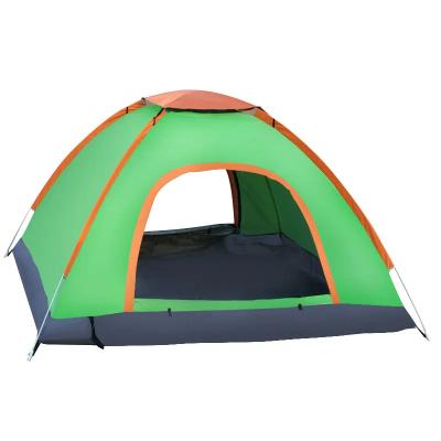 China Customized Outdoor Customized Portable Yurt Tourist Party Automatic Waterproof Camping Tent For Sale for sale