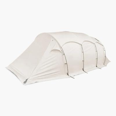 China Diagonal Tying Type Camping Tents Hot Sale Outdoor Luxury Waterproof Tunnel Tent Large for sale