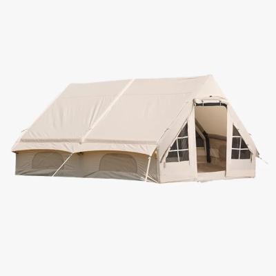 China Large House Waterproof Custom Multi Inflatable Air Tent Outdoor Inflatable People Camping Tent for sale