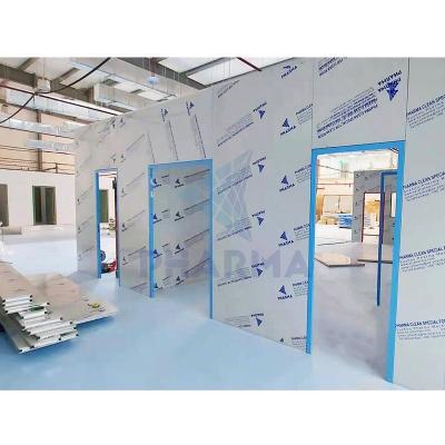 China Food Production Industrial Frozen Cleanroom With HVAC Professing Clean Room for sale