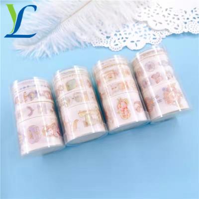 China Waterproof Colorful Art Decoration Professionally Customized Printing Washi Tape for sale