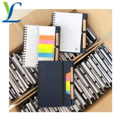 China Colorful Customized Combination Envelope Self Adhesive Daily Plan Sticky Notes Set Stamping Notebook for sale