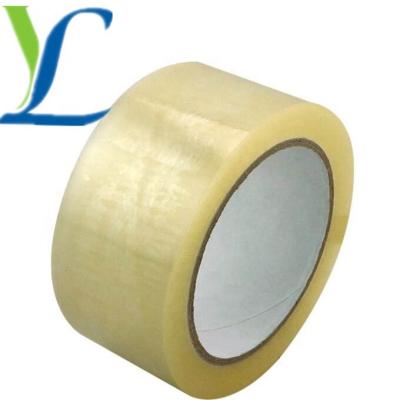 China Silicone Opp Waterproof Stationery Packing Tape Waterproof Bopp Supply Printing Single Sided Water Activated Cardboard Sealing for sale