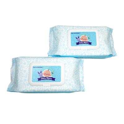 China Wholesale Custom Private Label Biodegradable Soft Organic Baby Cleaning Wet Cloths for sale