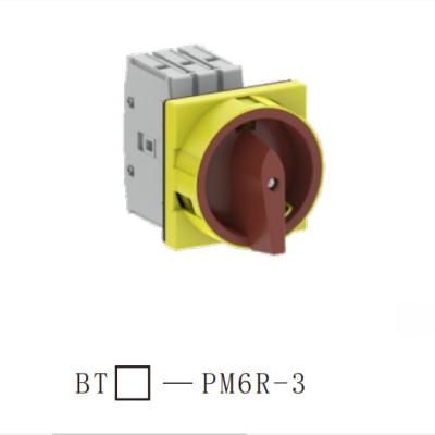 China High Quality Waterproof Electrical Equipment DC AC Three Phase 40A Rotary Isolation Disconnecting Switch for sale