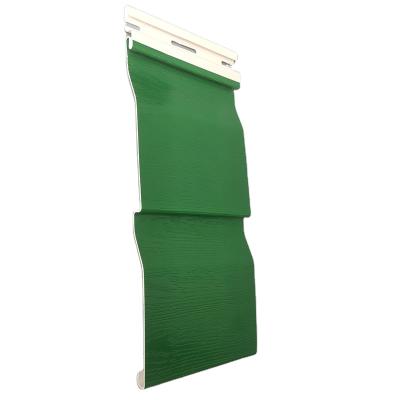 China Traditional Green Insulated Vinyl Siding PVC Siding For Exterior Wall for sale