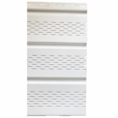 China Soffit Model 12 Inch Width 3.66m Length Waterproof Vinyl PVC Ducted Full Siding Model Soffit for sale