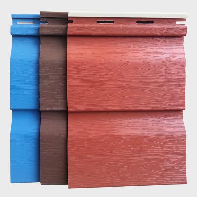 China Exterior 5D DL Office Building Wall Panels Exterior PVC Siding Wall Panel for sale