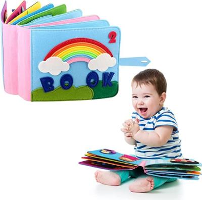 China Earlier Education New design custom early education toys felt busy board learning board Enlightenment for sale