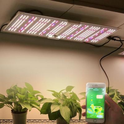 China Seed Starting APP Control Free Shipping Farmer SY2000 LED Quantum Grow Light With ELG Full Spectrum Red+IR 660nm 750nm Samsung Lm301b Dimmable for sale