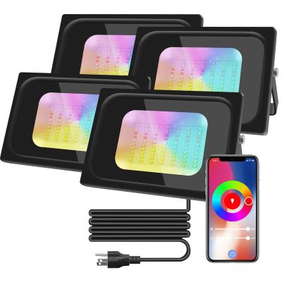 China Musical Rhythm Sylstar Price in Globe RGB Stage Stunning 50W Smart LED Stainless Flood Light for Spot Lights for sale