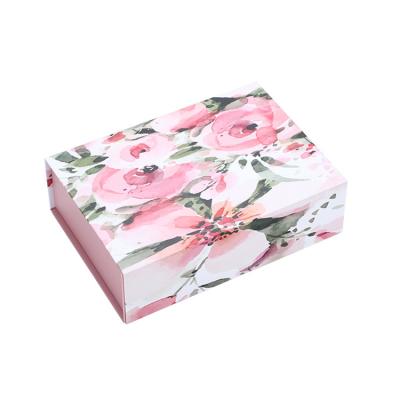 China Recycled Materials Sim-part Factory Supply Custom Model Unique Marble Black White Folding Gift Card Box Kids Gift Box for sale