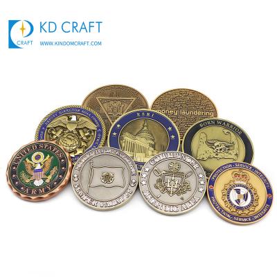 China Africa China Manufacturer Custom Metal Stamping Souvenir 3d Relief Challenge Antique Plated Russian Coin No Min Order for sale