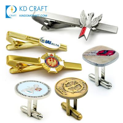 China Unique Design Engagement Anniversary Party Favors Custom Metal Opens Cool Bow Chain Cufflink Puller With Gift Box Cuff Links Wholesale Cheap Link Clips For Women men for sale