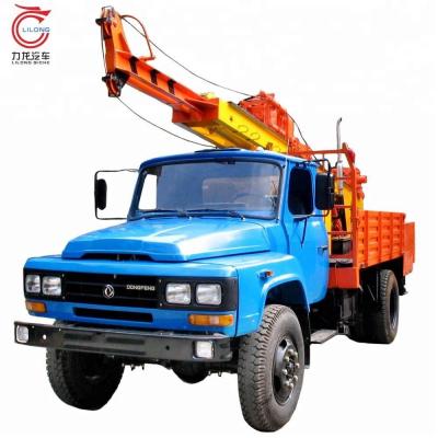 China High Drilling Efficiency Truck Mounted Hydraulic Water Well Drilling Rig Machine Price For 200meter Drilling Capacity for sale