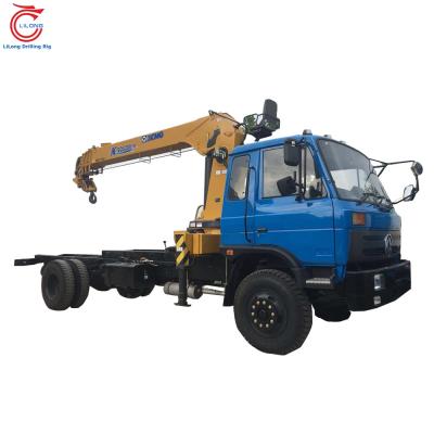 China CRANE TRUCK Small Hydraulic Lifting Truck Mounted Folding Arm Crane for sale