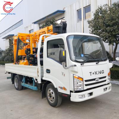 China High drilling efficiency and multifunctional truck mounted water well drilling rig or water drilling rig Tanzania for sale