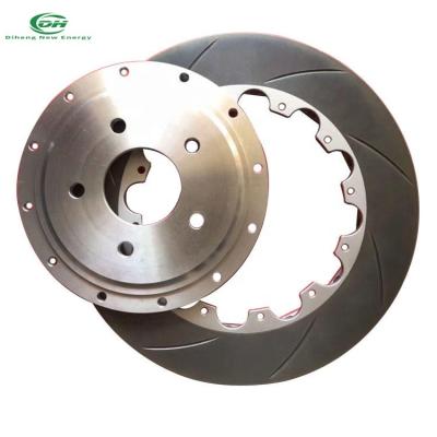 China Industry Professional mass production of customized cast iron GG20 brake discs quality assurance and delivery on time for sale