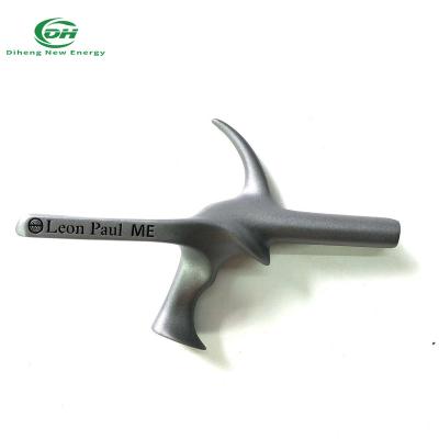 China Aluminum Alloy Die casting factory professional OEM customized casting fencing game Esgrima sword handle with logo for sale