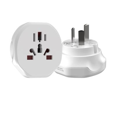 China Commercial New Product Custom Logo Europe to Au Schuko Plug Outlet Adaptor Universal Power Adapter Socket for sale