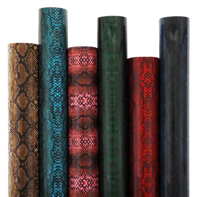 China New Designs 10inchx50Yard Apparel Rolls Easy Cut Snakeskin To Pattern Print HTV Vinyl Transfer Film For Shirts Apparel for sale