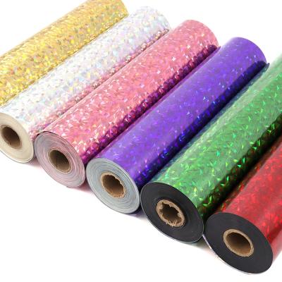 China Hot Sale 20inchx50Yard Apparel PU Cable HTV Vinyl Heat Press Laser Patches Transfer Film Heat Transfer Vinyl Apparel for sale