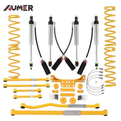 China Steel/Aluminum Nitrogen Kits Remote Lift Suspension 4wd Reservoir Shock Absorber Landcruiser 80/105 Off Road Parts for sale