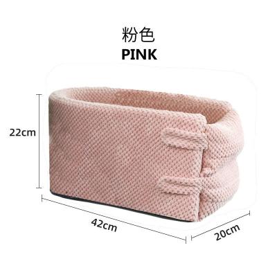 China Breathable Dog Car Kennel Pet Safety Seat Seat Center Control Teddy Bear Boomerang Resting Pet Ensures Soft Carry Case Fashion for sale