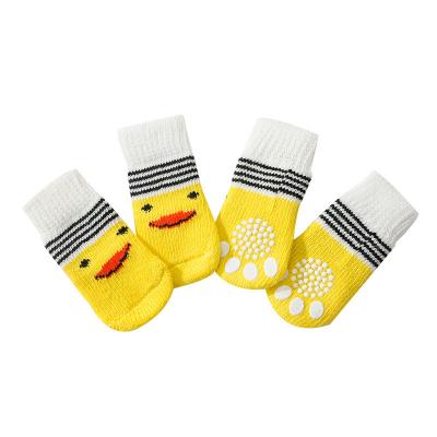 China Wholesale Cute Viable Cartoon Pet Socks Soft And Comfortable Pet Socks for sale