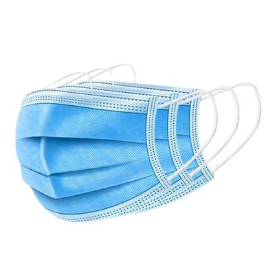 China Comfortable Ready To Ship Medical Face Mask 3 Layer Surgical Face Mask for sale