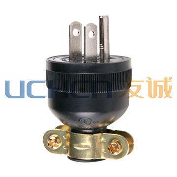 China NEMA 5-15 industrial plug youcheng US straight plug and socket for sale