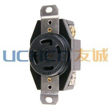 China 30A NEMA L14-30R Industrial Generator Plug Socket for sale