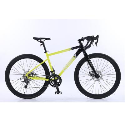 China China Popular Wholesale Cheap Price Recycling Aluminum Road Bike 700C*32C Aluminum Frame 18 Speed ​​Road Bicycle Bike for sale