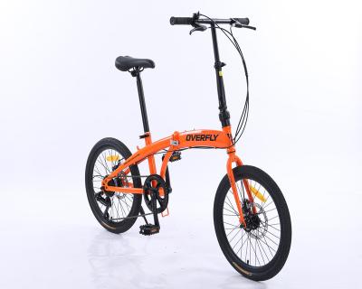 China Steel CHINA FOLDING BIKE FOLD UP BIKE BACK 7 SHIP WITH CHEAP PRICE for sale