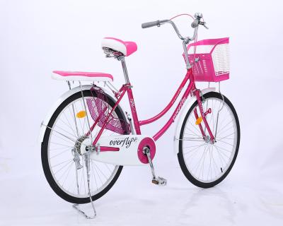 China COMPETITIVE PRICE steel 26 INCH LADY BIKE WOMEN BIKE CITY BIKE for sale