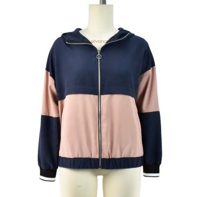 China Sustainable Factory Wholesale Custom Made Double Cloth Zip-Up Long Sleeve Soft Jacket For Women Coats for sale