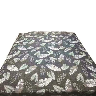 China Breathable Feather Printed Black Gray Ins Styles Home Bed Sheets For Textiles Fabrics for sale