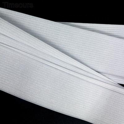 China Elastic Custom brand name logo middle thickness width 3cm polyester elastic tape with for garment for sale