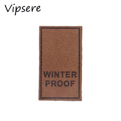 China Sustainable New Design Custom Garment Microfiber Labels Clothing Tags Neck Label for sale